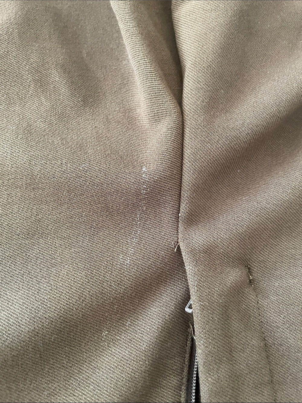 LA Designer Brown A-Line Midi Skirt - Classic Women's Skirt - Picture 6 of 7
